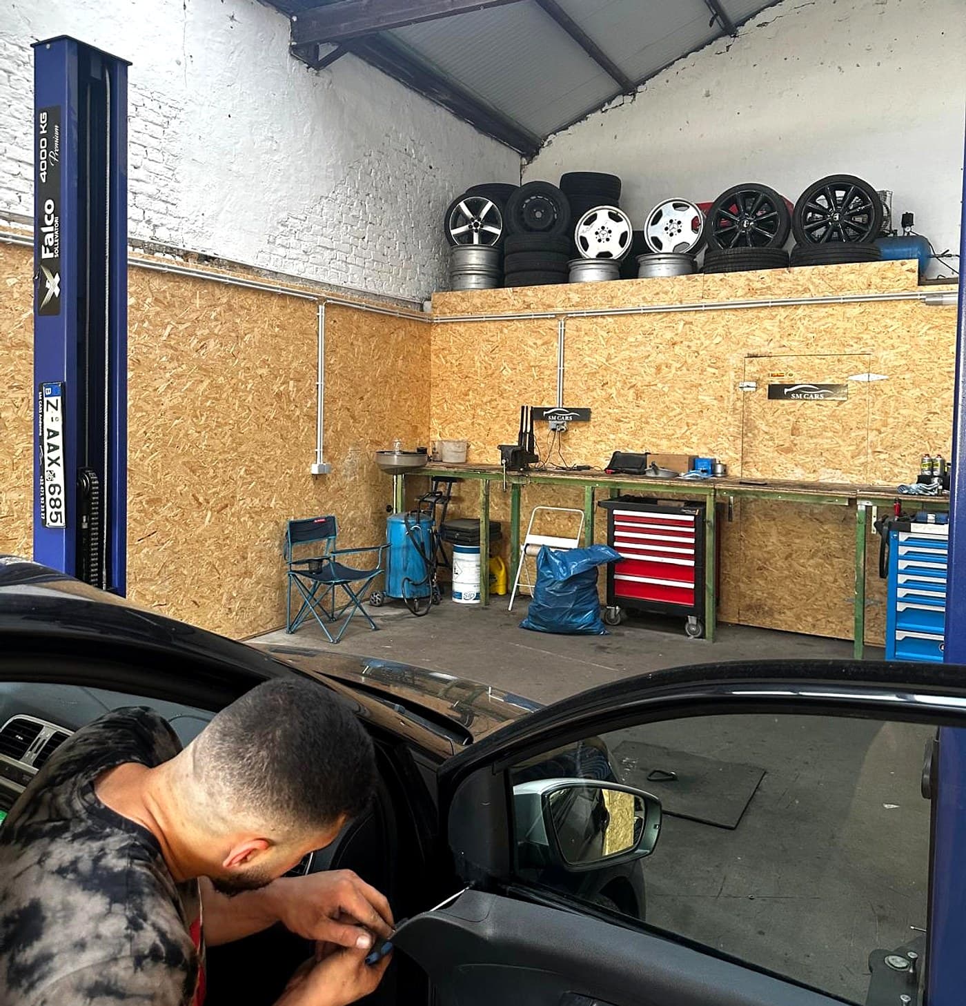 Intervention réalisée directement à l'atelier SM CARS